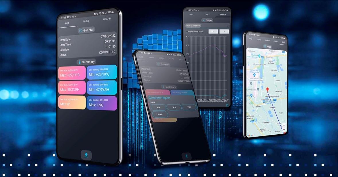 Blue Trails App Version 2023 für Android
