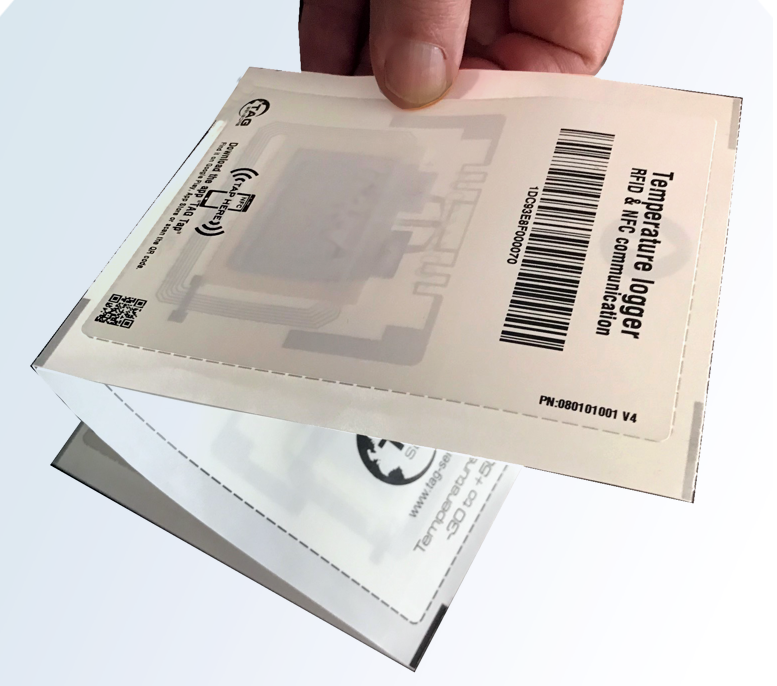RFID CC Temp Etikett Gedruckte Schaltung