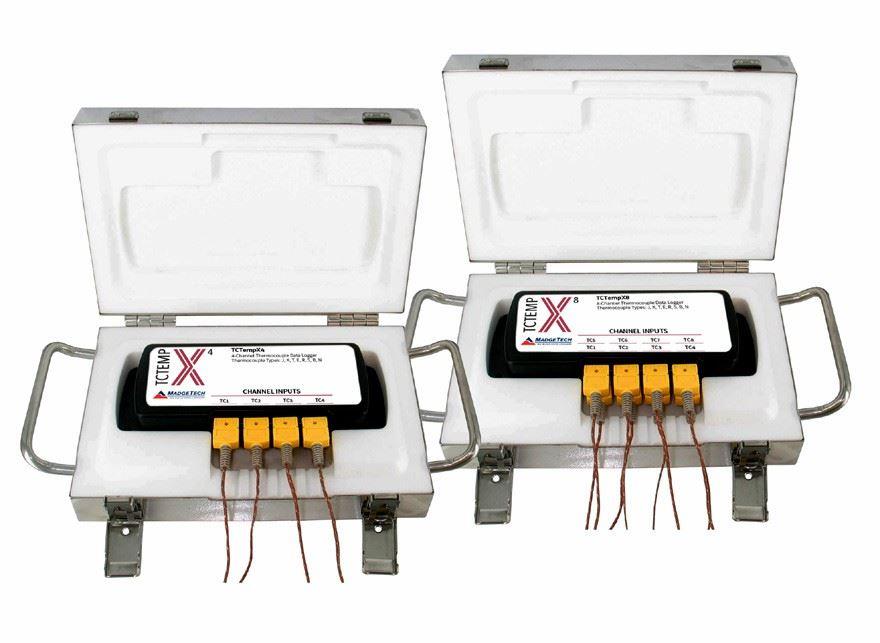 ThermoVaultX 4-Kanla TC Ofentracker mit Schutzghäuse
