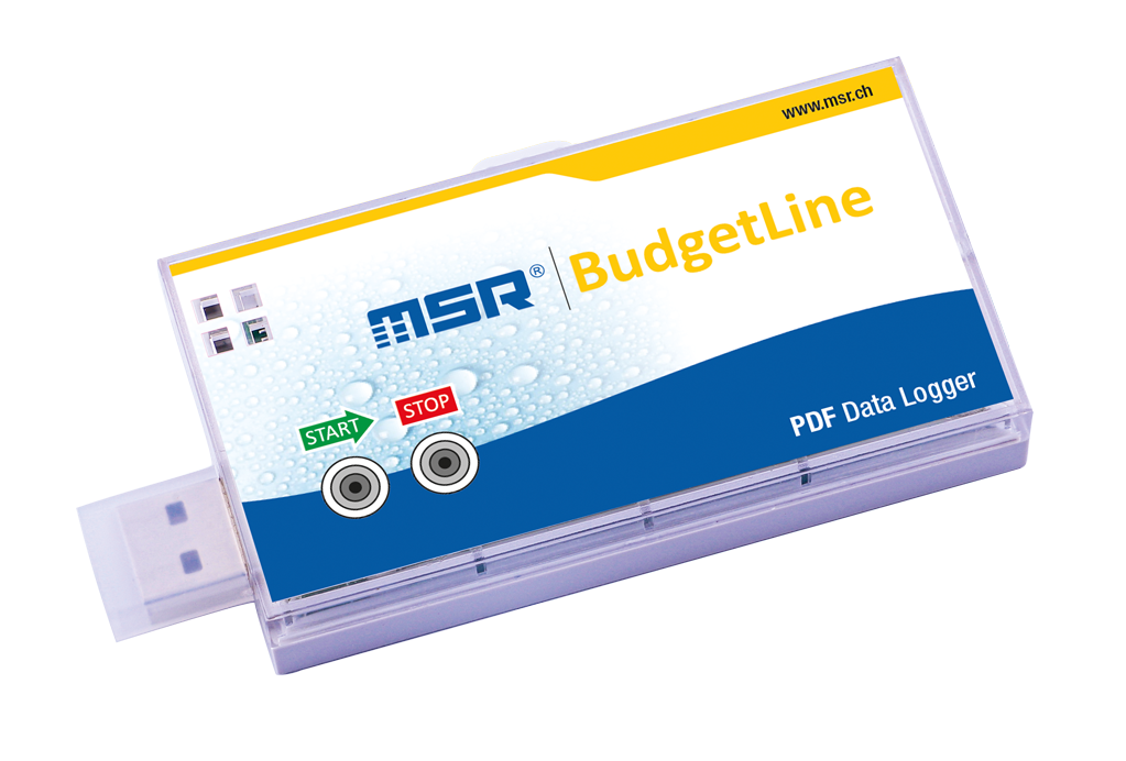 MSR64 BudgetLine Transportlogger Temp und Feuchte